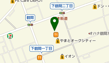 JTB 大和鶴間イトーヨーカドー店の地図画像