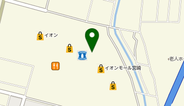 JTB イオンモール宮崎店の地図画像