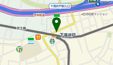 カルディコーヒーファーム下高井戸店の地図画像