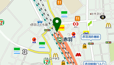 カルディコーヒーファームビーンズ赤羽店の地図画像