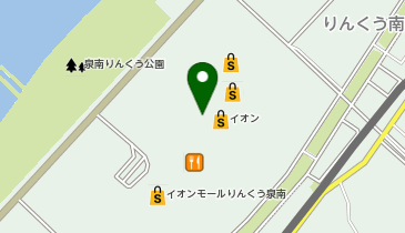 カルディコーヒーファームイオンモールりんくう泉南店の地図画像