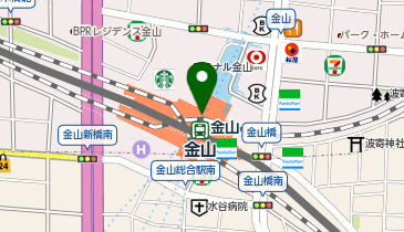 カルディコーヒーファームループ金山店の地図画像
