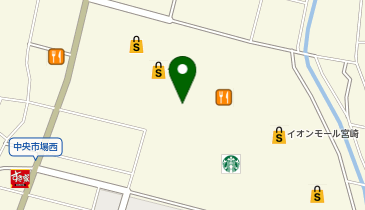 カルディコーヒーファームイオンモール宮崎店の地図画像