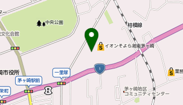 カルディコーヒーファームそよら湘南茅ケ崎店の地図画像