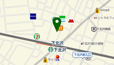 カルディコーヒーファーム下北沢店の地図画像