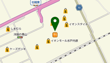 カルディコーヒーファームイオンモール水戸内原店の地図画像
