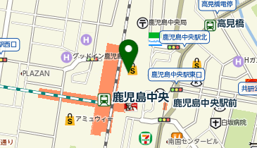 カルディコーヒーファームアミュプラザ鹿児島店の地図画像