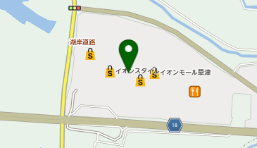 カルディコーヒーファーム草津店の地図画像