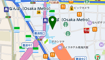 カルディコーヒーファームなんばマルイ店の地図画像