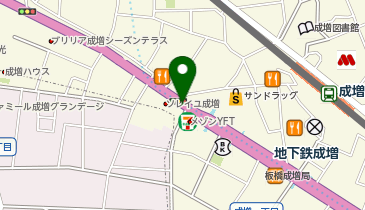 カルディコーヒーファーム成増店の地図画像