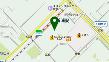 カルディコーヒーファームMONA新浦安店の地図画像