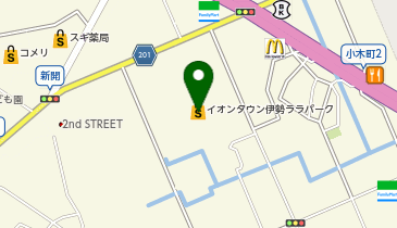 カルディコーヒーファームイオンタウン伊勢ララパーク店の地図画像