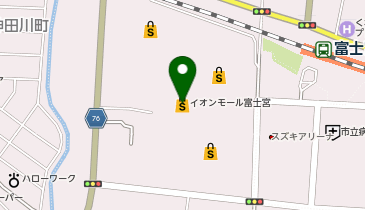 カルディコーヒーファーム富士宮店の地図画像