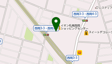 カルディコーヒーファーム札幌西岡店の地図画像