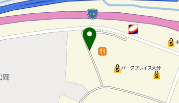 カルディコーヒーファームパークプレイス大分店の地図画像