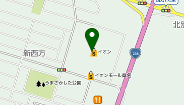 カルディコーヒーファーム桑名店の地図画像