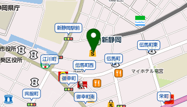 カルディコーヒーファーム新静岡セノバ店の地図画像