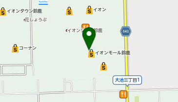 カルディコーヒーファームイオンモール鈴鹿店の地図画像