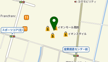 カルディコーヒーファームイオンモール高岡店の地図画像