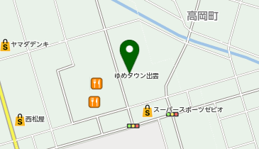 カルディコーヒーファームゆめタウン出雲店の地図画像