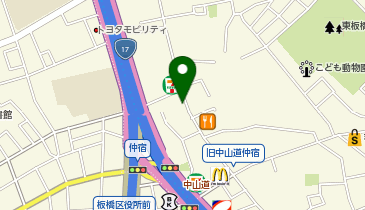 カルディコーヒーファーム板橋区役所前店の地図画像
