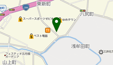 カルディコーヒーファームゆめタウン大牟田店の地図画像