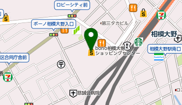 カルディコーヒーファームボーノ相模大野店の地図画像