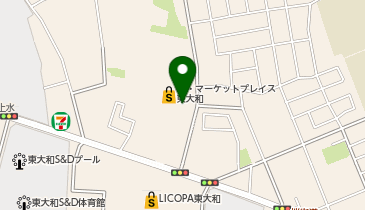 カルディコーヒーファーム東大和店の地図画像