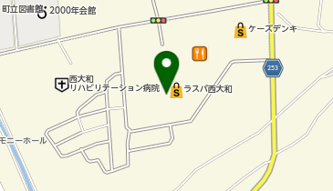 カルディコーヒーファームラスパ西大和店の地図画像