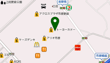 カルディコーヒーファームアリオ市原店の地図画像