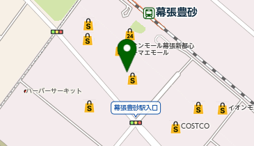 カルディコーヒーファームイオンモール幕張新都心店の地図画像