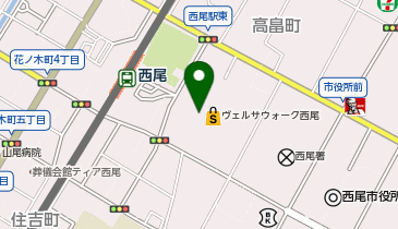 カルディコーヒーファームヴェルサウォーク西尾店の地図画像