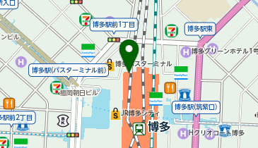 カルディコーヒーファームマイング博多店の地図画像
