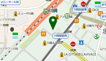カルディコーヒーファーム川崎アゼリア店の地図画像