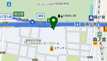 カルディコーヒーファームもりのみやキューズモールBASE店の地図画像