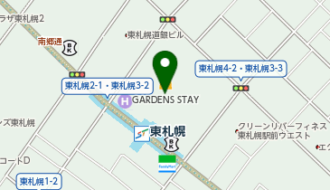 カルディコーヒーファームイオン東札幌店の地図画像