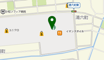 カルディコーヒーファームイオンモール新小松店の地図画像