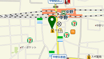 カルディコーヒーファーム中野マルイ店の地図画像