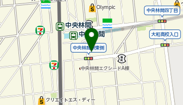 カルディコーヒーファーム中央林間東急スクエア店の地図画像