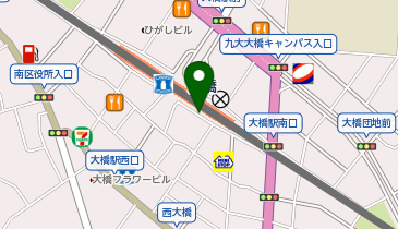 カルディコーヒーファームレイリア大橋店の地図画像