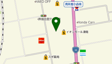 カルディコーヒーファームイオンモール津南店の地図画像