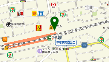 カルディコーヒーファームラスカ平塚店の地図画像