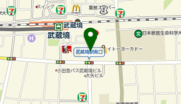 カルディコーヒーファームイトーヨーカドー武蔵境店の地図画像