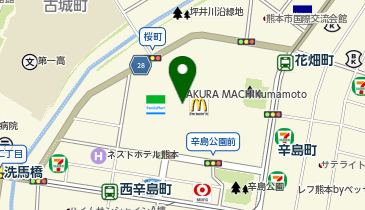 カルディコーヒーファームサクラマチ店の地図画像