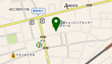 カルディコーヒーファーム直江津店の地図画像