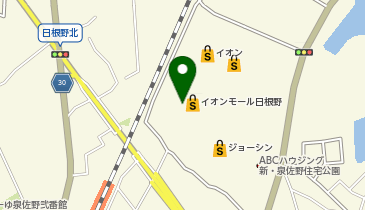 カルディコーヒーファームイオンモール日根野店の地図画像