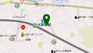カルディコーヒーファームグランエミオ大泉学園店の地図画像