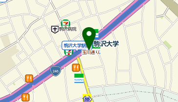 カルディコーヒーファーム駒沢店の地図画像