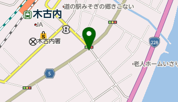 公文式木古内教室の地図画像