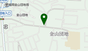 公文式金山団地教室の地図画像